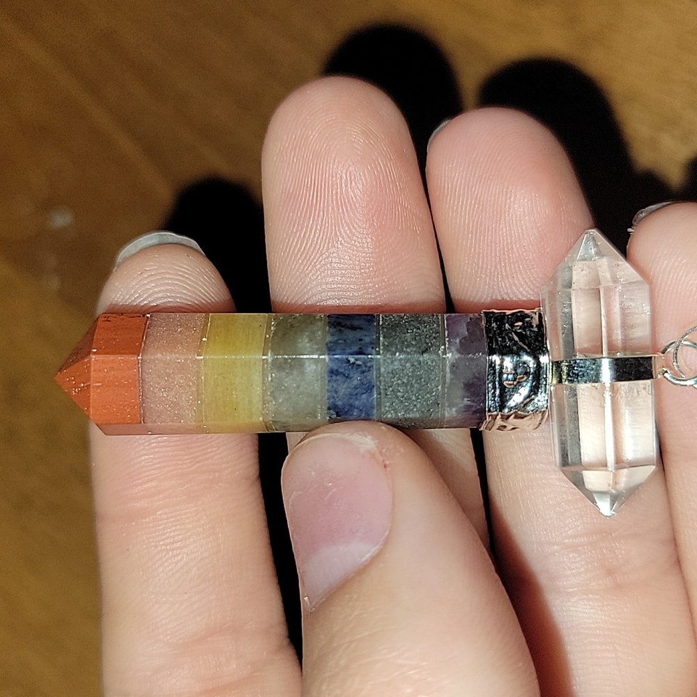 Rainbow Pendant NWOT